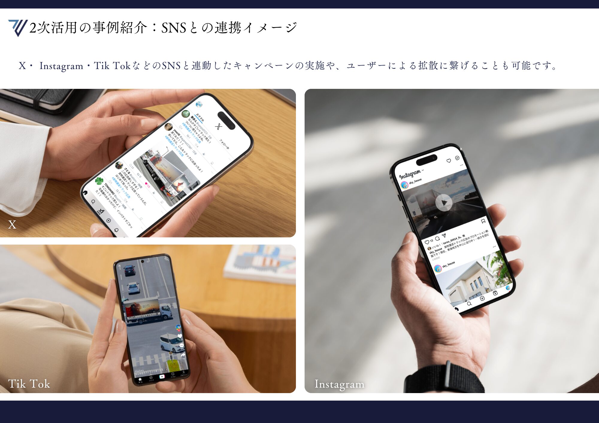 2次活用事例:SNSとの連携